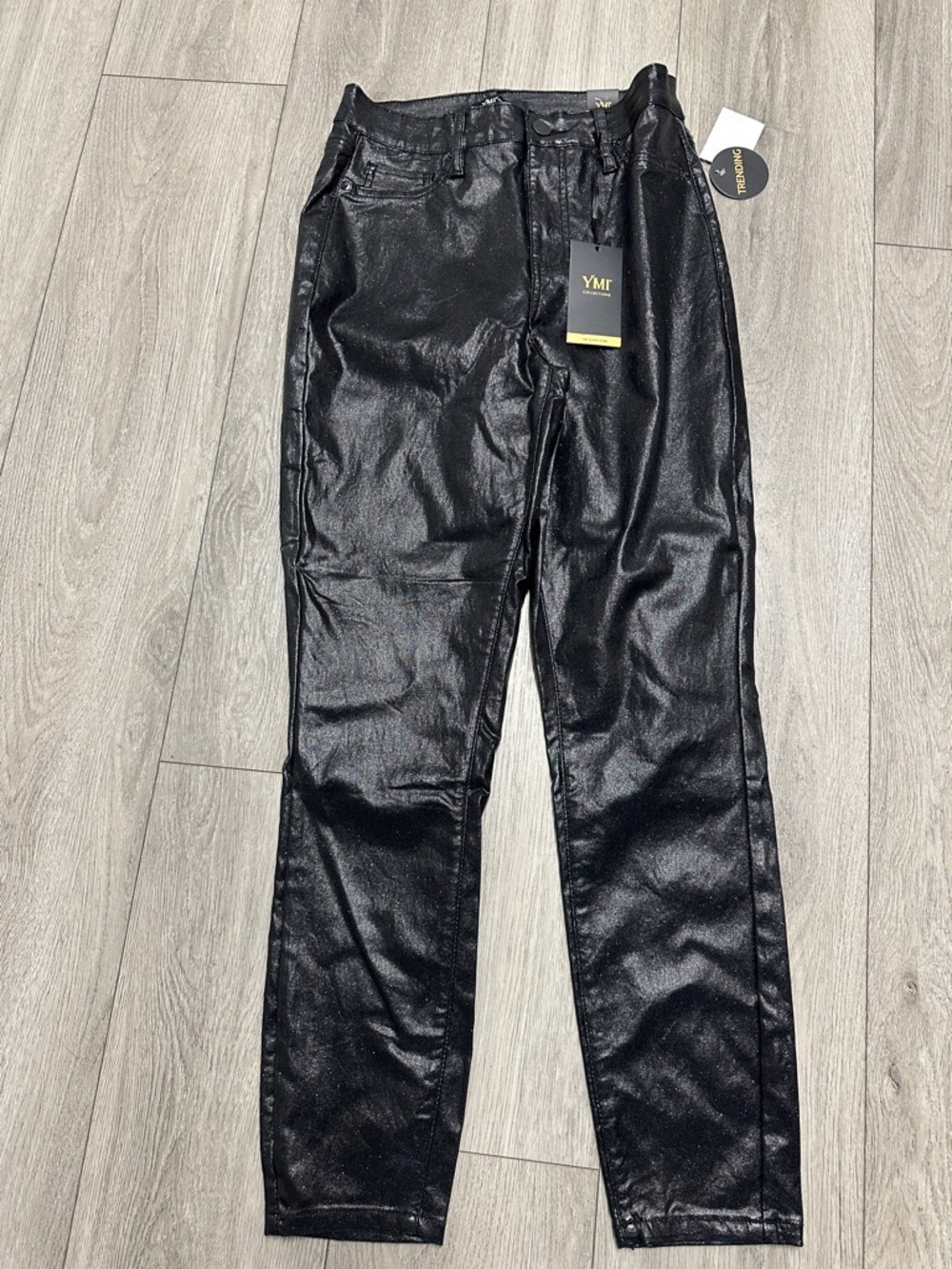 YMI Women’s Black Slim Straight Jeans